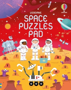 Paperback Space Puzzles Pad Book