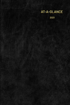 Planner 2021 At-a-Glance: 2021 Daily & Monthly Planner with Tabs, Important Contacts List, 365 Days Planner Jan 2021 - Dec 2021 Calendar, 6 x 9, Paperback