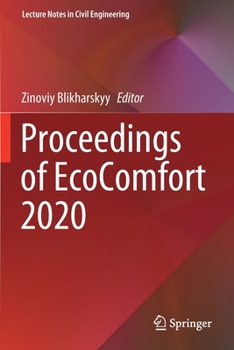 Paperback Proceedings of Ecocomfort 2020 Book