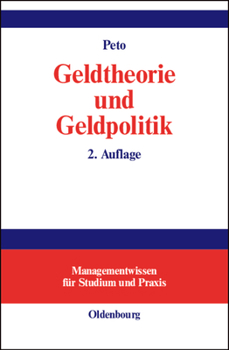 Hardcover Geldtheorie und Geldpolitik [German] Book