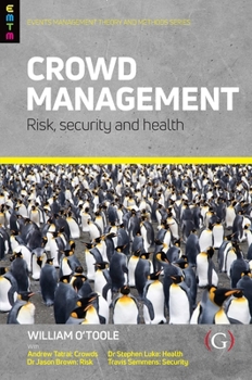 Paperback Crowd Management: Risk, security and health Book