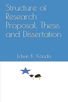 Paperback Structure of Research Proposal, Thesis and Dissertation Book