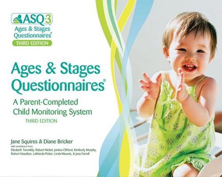 Paperback Ages & Stages Questionnaires(r), (Asq-3(tm)): A Parent-Completed Child Monitoring System Book