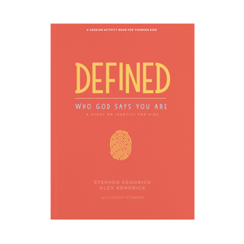 Paperback Defined: Who God Says You Are - Younger Kids Activity Book: A Study on Identity for Kids Book