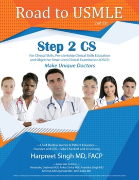 Paperback Road to USMLE, Step 2 CS Book