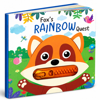 Paperback Fox’s Rainbow Quest - Zip it Up (Board Book) Book