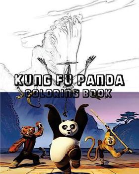 Paperback Coloring Book: Kang Fu Panda Book