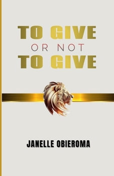 Paperback To give or Not to give Book