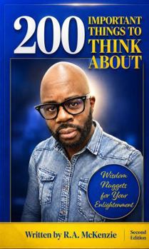 Paperback 200 IMPORTANT THINGS TO THINK ABOUT Book