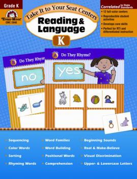 Paperback Reading & Language, Grade K Book