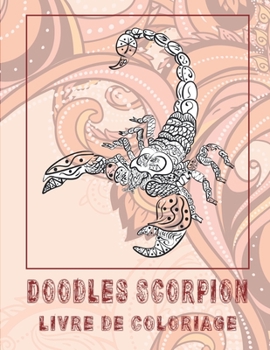 Paperback Doodles Scorpion - Livre de coloriage [French] Book