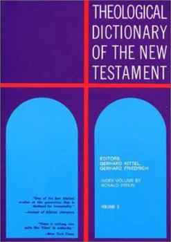 Hardcover Theological Dictionary of the New Testament, Volume X Book
