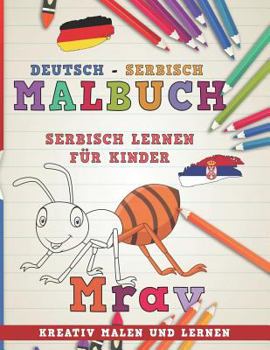 Paperback Malbuch Deutsch - Serbisch I Serbisch Lernen F [German] Book