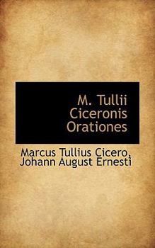 Hardcover M. Tullii Ciceronis Orationes [Latin] Book