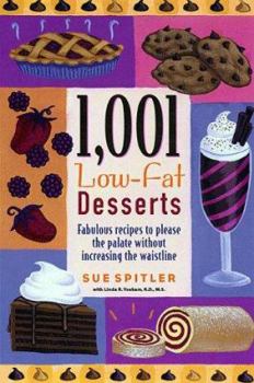 Paperback 1,001 Low-Fat Desserts Book