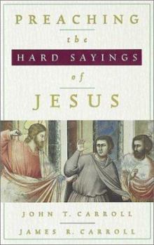 Paperback Preaching the Hard Sayings of Jesus Book