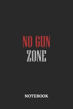 No Gun Zone Notebook: 6x9 inches - 110 graph paper, quad ruled, squared, grid paper pages • Greatest Believe Justice Faith Journal • Gift, Present Idea
