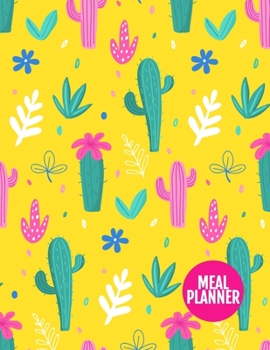 Meal Planner: Nifty Track And Plan Your Meals Weekly - 52 Week Food Planner | Diary | Log | Journal | Calendar - Meal Prep And Planning Grocery List | Large 8.5 x 11 Inch | 110 Pages - AXL 0009125