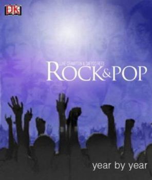 Hardcover Rock and Pop Year by Year Book