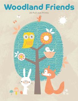 Paperback Woodland Friends: 20 Pull-Out Prints Book
