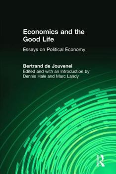 Paperback Economics and the Good Life Book