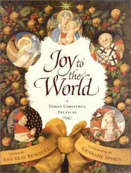 Hardcover Joy to the World: A Family Christmas Treasury Book