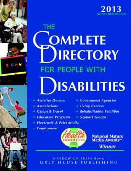 Complete Directory for People with Disabilities, 2013