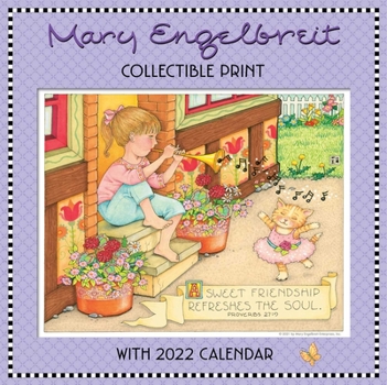 Calendar Mary Engelbreit's 2022 Collectible Print with Wall Calendar: Friends Book