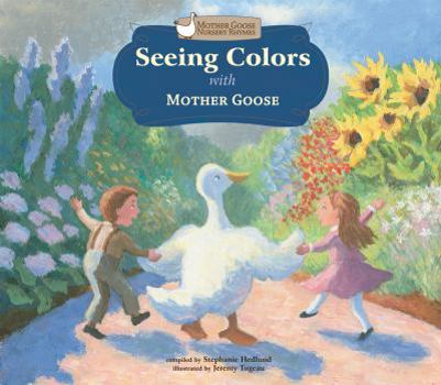Library Binding Seeing Colors with Mother Goose Book