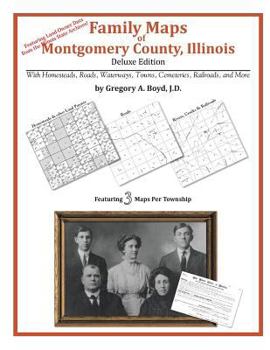 Paperback Family Maps of Montgomery County, Illinois Book