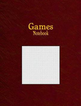 Paperback Games Notebook: 1/8" Octagonal Graph Paper Rule Book