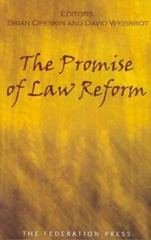 Hardcover The Promise of Law Reform Book