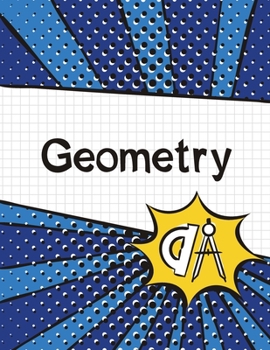 Paperback Geometry Graph Paper Notebook: (Large, 8.5"x11") 100 Pages, 4 Squares per Inch, Math Graph Paper Composition Notebook for Students Book