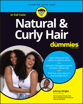 Paperback Natural & Curly Hair for Dummies Book