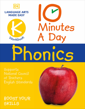 Paperback 10 Minutes a Day Phonics Kindergarten Book