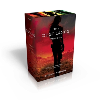 Paperback The Dust Lands Trilogy (Boxed Set): Blood Red Road; Rebel Heart; Raging Star Book