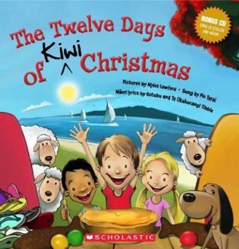 Paperback The 12 Days of Kiwi Christmas + CD Book