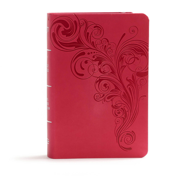 Imitation Leather KJV Large Print Compact Reference Bible, Pink Leathertouch [Large Print] Book