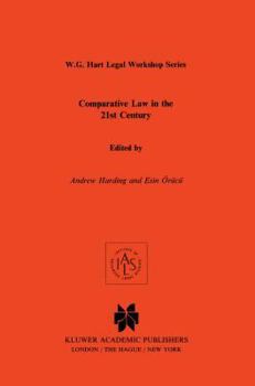 Hardcover Comparative Law in the 21st Century Book