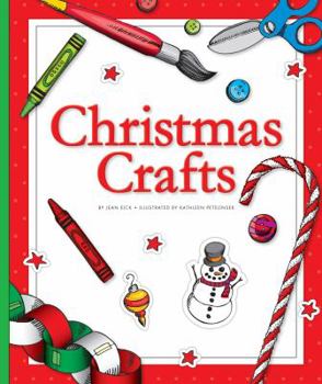 Library Binding Christmas Crafts Book
