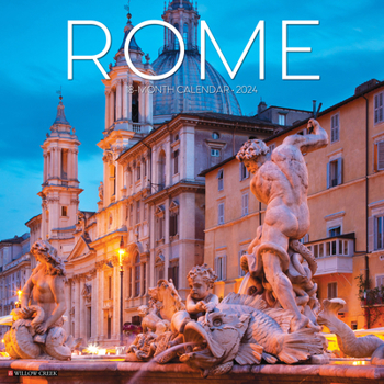 Calendar Rome 2024 12 X 12 Wall Calendar Book