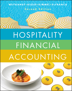 Hardcover Hospitality Financial Accounting Book