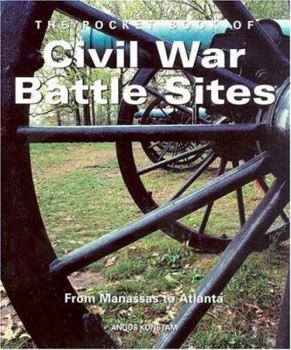 Hardcover Pocket Book of Civil War Battle Sites Book