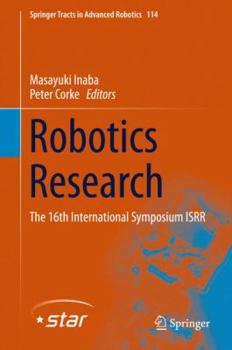 Hardcover Robotics Research: The 16th International Symposium Isrr Book