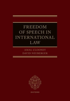 Hardcover Freedom of Speech in International Law Book