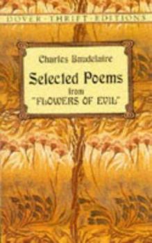 Paperback Selected Poems from "Flowers of Evil" Book