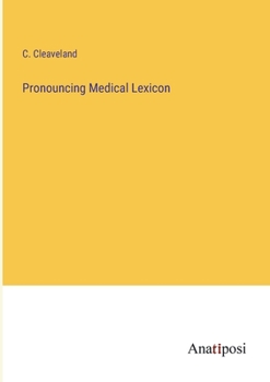 Paperback Pronouncing Medical Lexicon Book