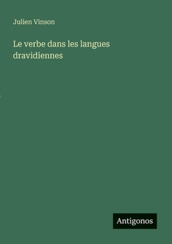 Paperback Le verbe dans les langues dravidiennes [French] Book