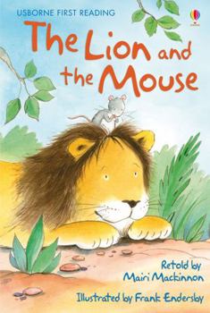 UFR LEVEL-1 THE LION AND THE MOUSE - Book  of the Usborne First Reading Level 1