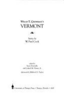 Hardcover Willis T. Crossman's Vermont: Stories Book